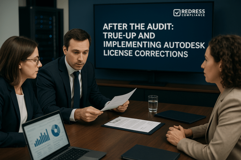 True-Up and Implementing Autodesk License Corrections